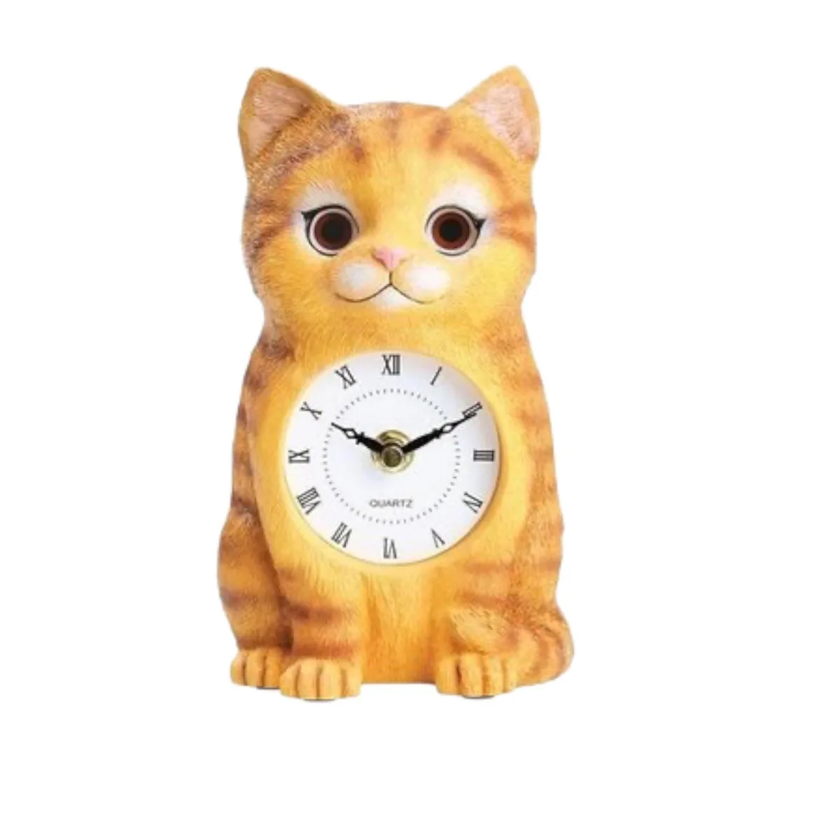 As Seen On TV As Seen On TV 622792 Orange Cat Clock with Moving Eyes — product photo