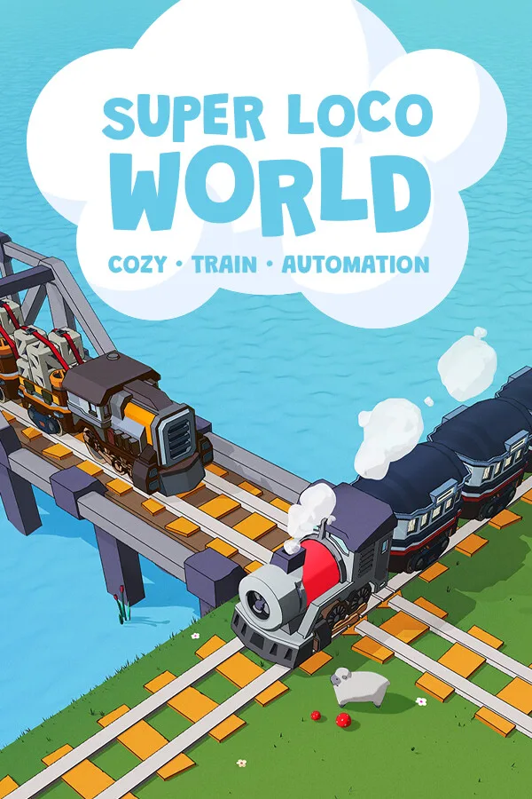 Curve Digital Curve Digital 84850 Super Loco World – Cozy Train Automation downloadable game — product photo