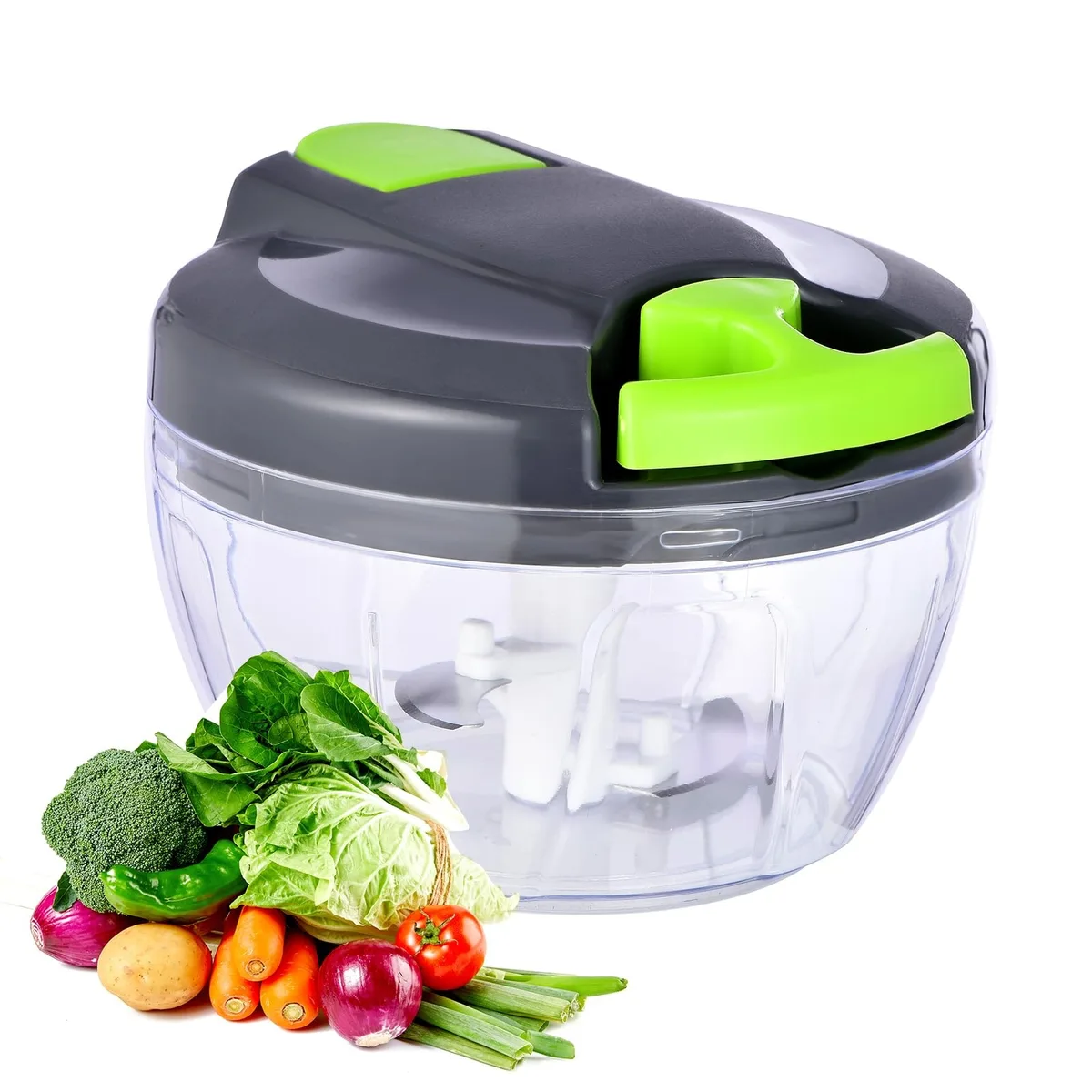  Ziweaye 001 Manual Food Processor 500ml Gray-green — product photo
