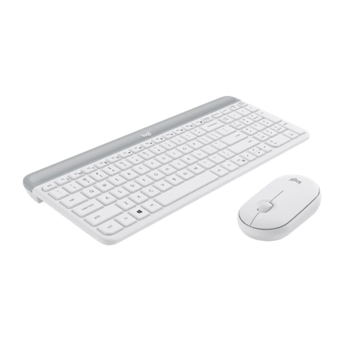 Logitech Logitech MK470 Slim Combo Wireless Keyboard &amp; Mouse Set White — product photo