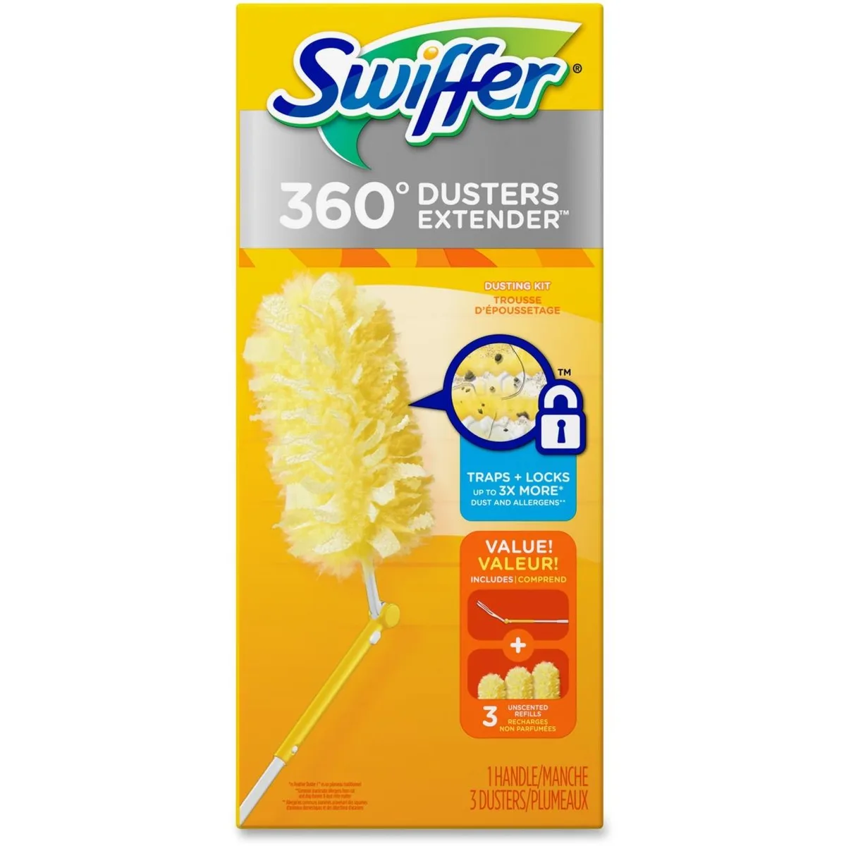 Procter &amp; Gamble Procter &amp; Gamble 82074CT Swiffer 360 Dusters Extender Kit cleaning — product photo