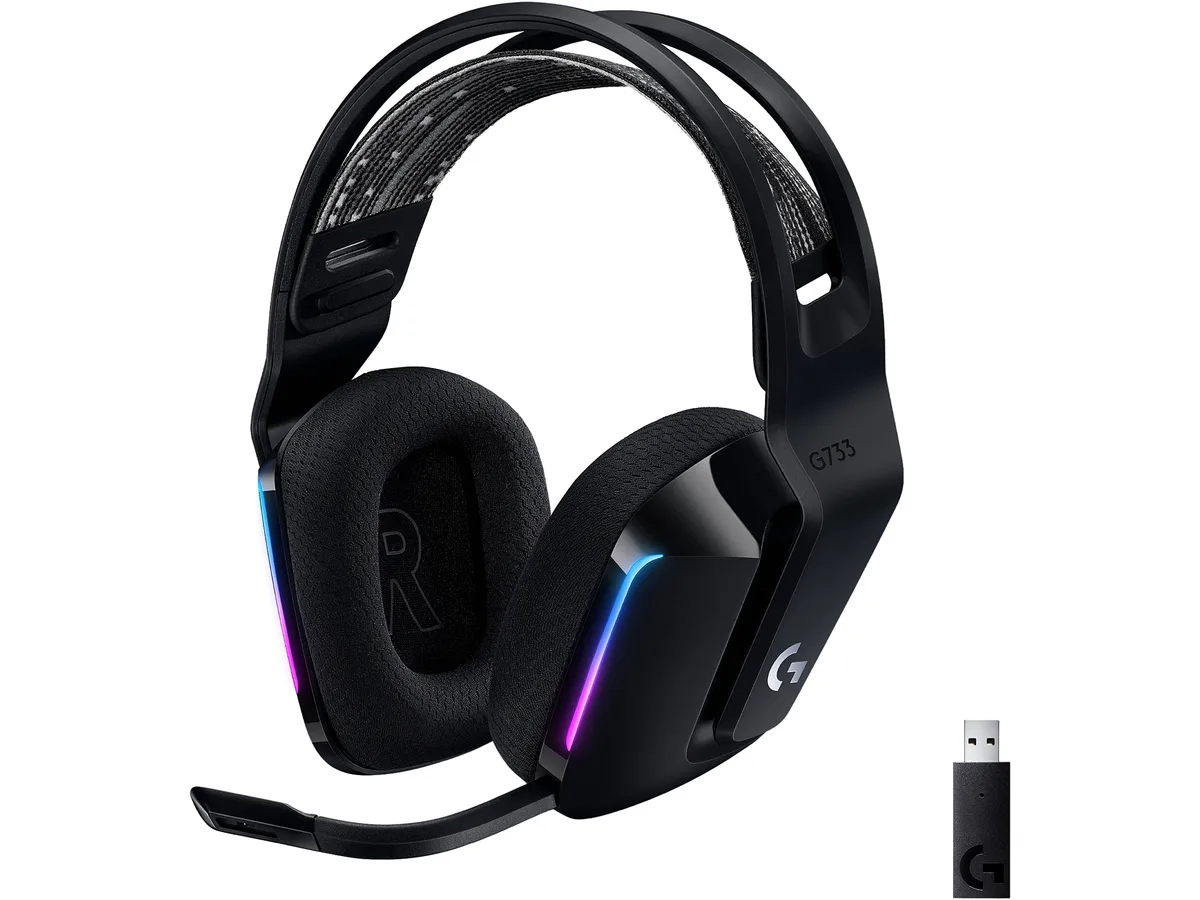 Logitech Logitech G733 981-000863 Wireless Gaming Headset Black — product photo