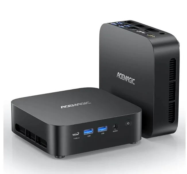 NIPOGI NIPOGI Ryzen 5 7430U 16GB DDR4 512GB barebone mini PC — product photo