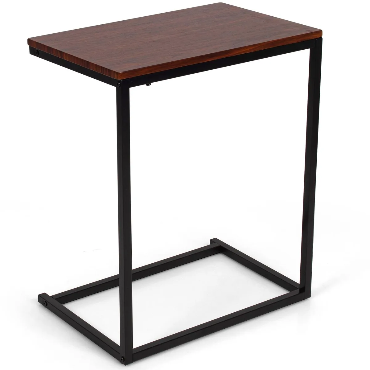 SlickBlue SlickBlue 26 Inch Dark Brown Laptop Holder End Stand Desk — product photo