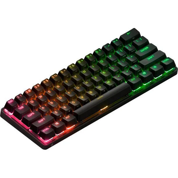 SteelSeries SteelSeries Apex Pro Mini 60% Wireless OmniPoint 2.0 Adjustable Switch Gaming Keyboard, Black — product photo