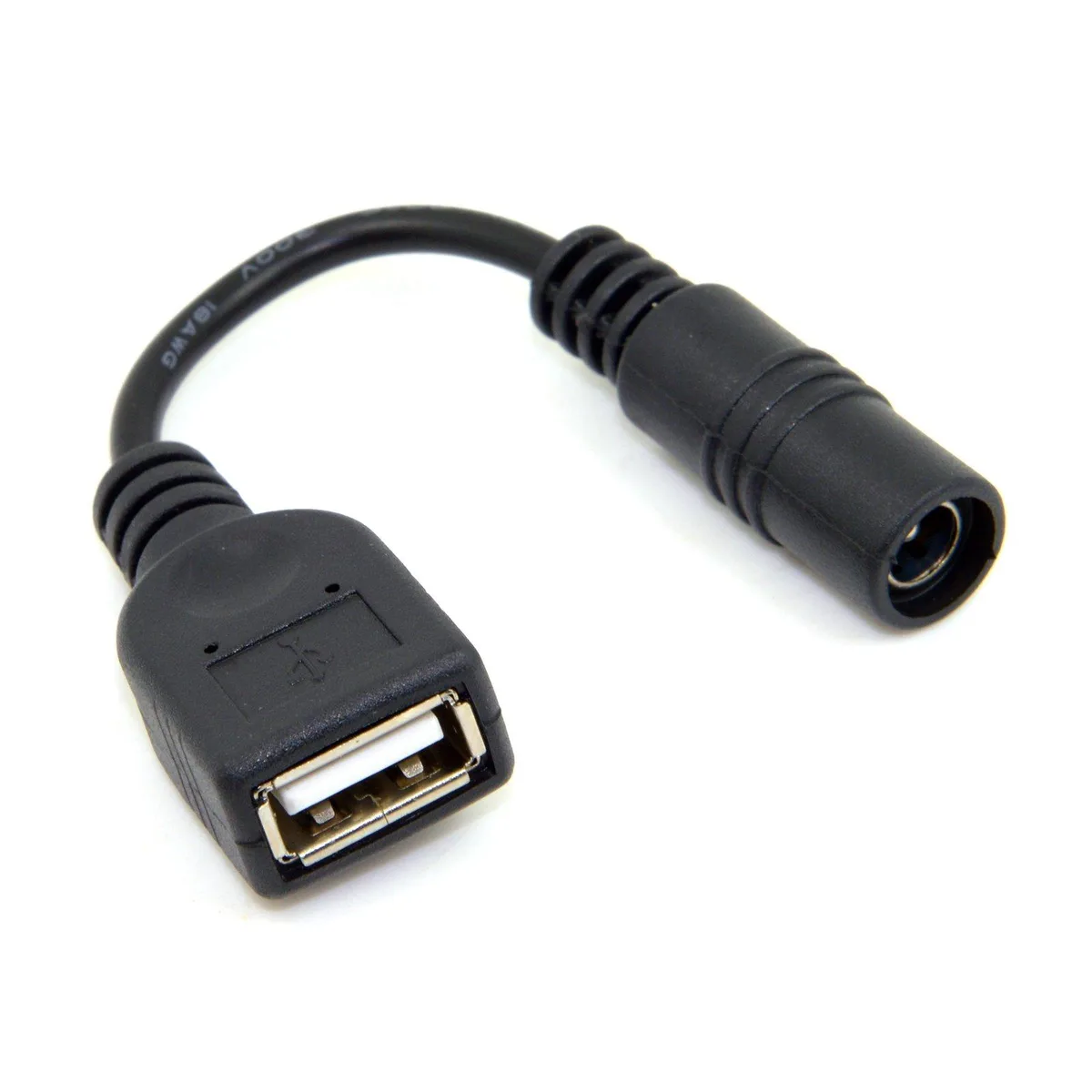 BUCIER BUCIER 5V USB Female to DC Power Jack 5.5x2.1mm Charge Adapter Cable — product photo
