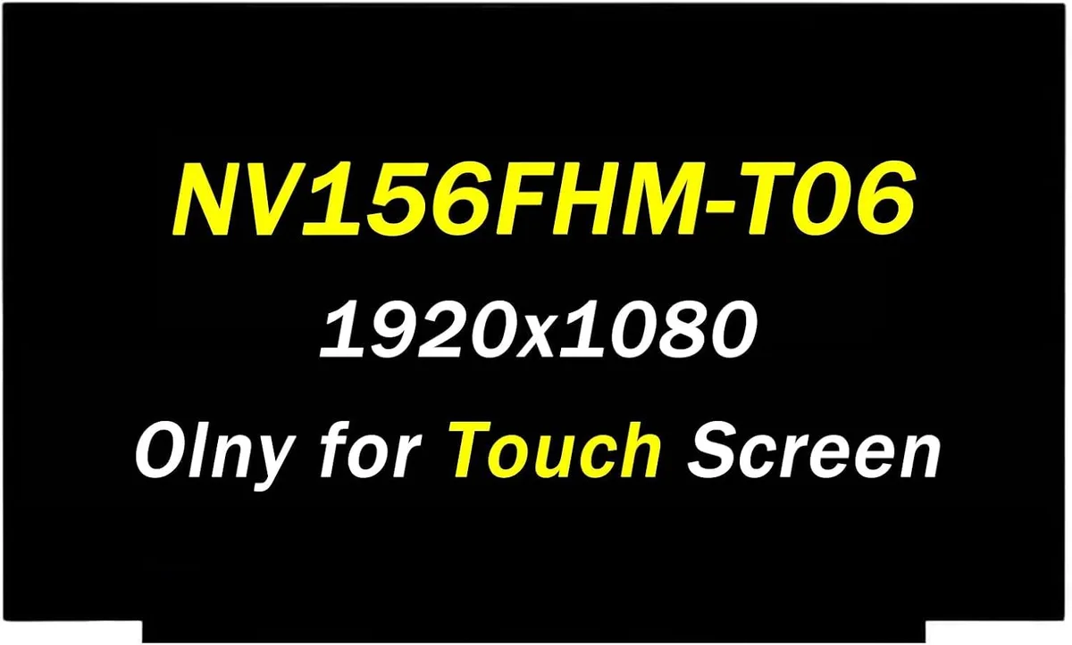 NUOLAISUN NUOLAISUN 15.6" 1920x1080 40 Pin 60Hz LCD Touch Screen for Inspiron 15 3511 3520 3535 — product photo