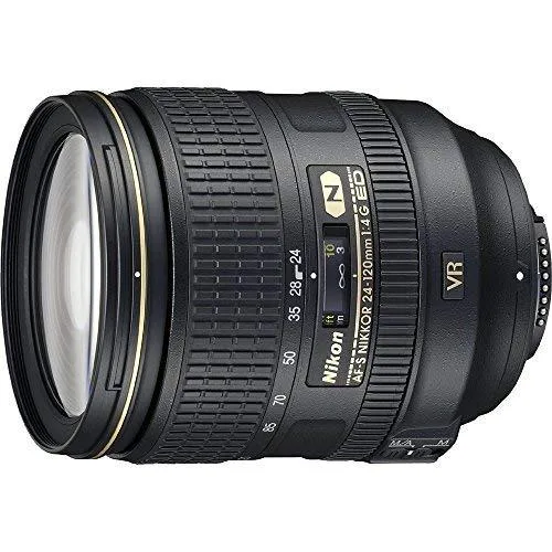 Nikon Inc Nikon 24-120mm f/4G ED VR AF-S NIKKOR Lens camera lens — product photo