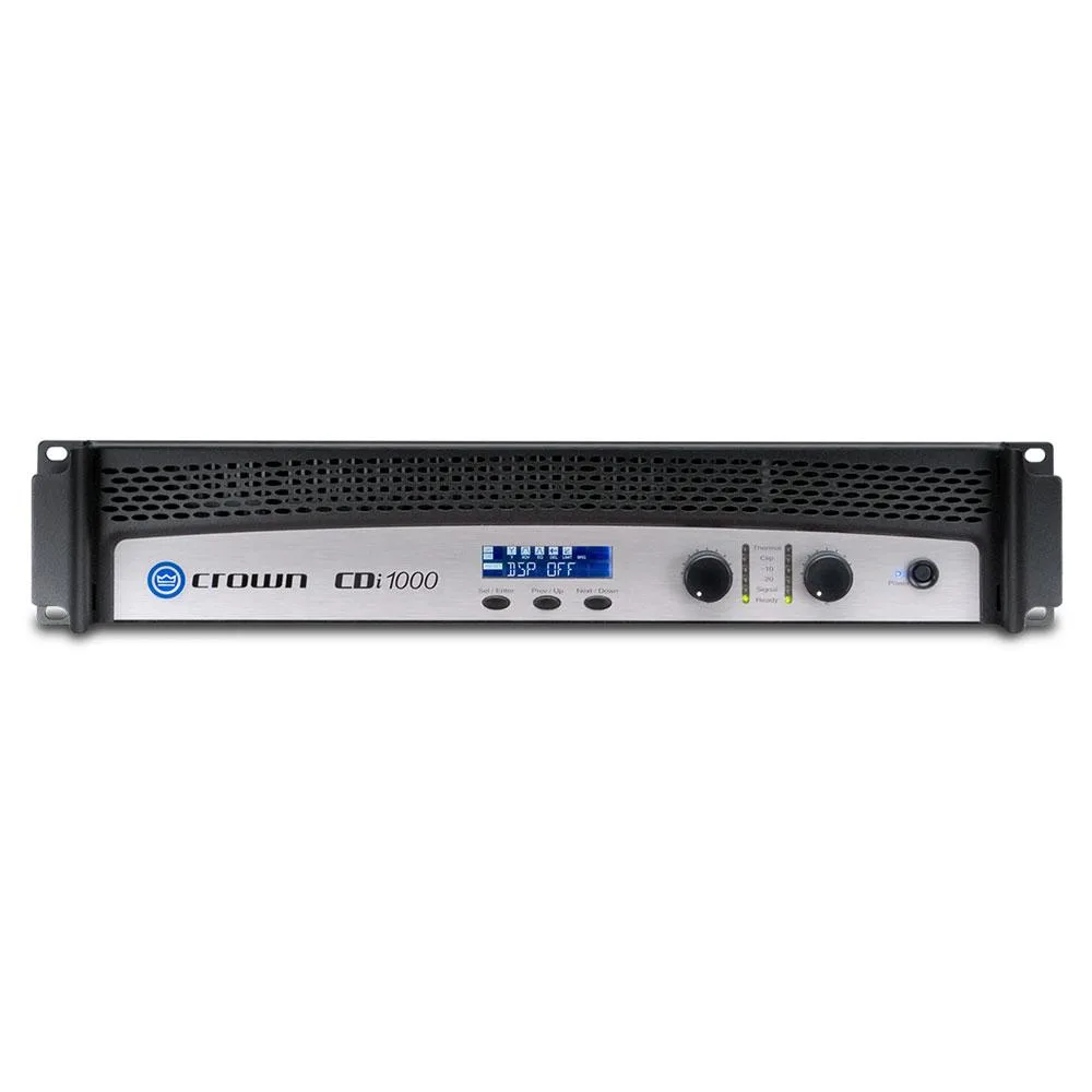 Crown Crown CDi 1000 Live Sound Amplifier 500W 70V 140V — product photo