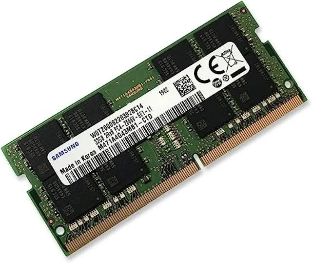 SAMSUNG SAMSUNG 32GB DDR4 2666MHz SODIMM M471A4G43MB1 laptop RAM — product photo