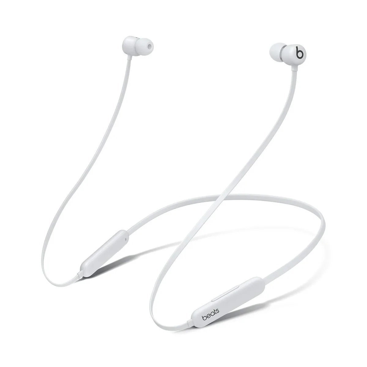 Smoke Gray in-ear buds on a Flex-Form neck cable
