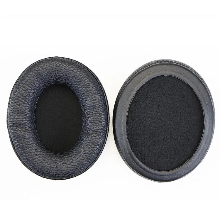 Pair of lychee-pattern leather ear pads for HyperX Cloud Alpha and Cloud Flight Wireless headsets