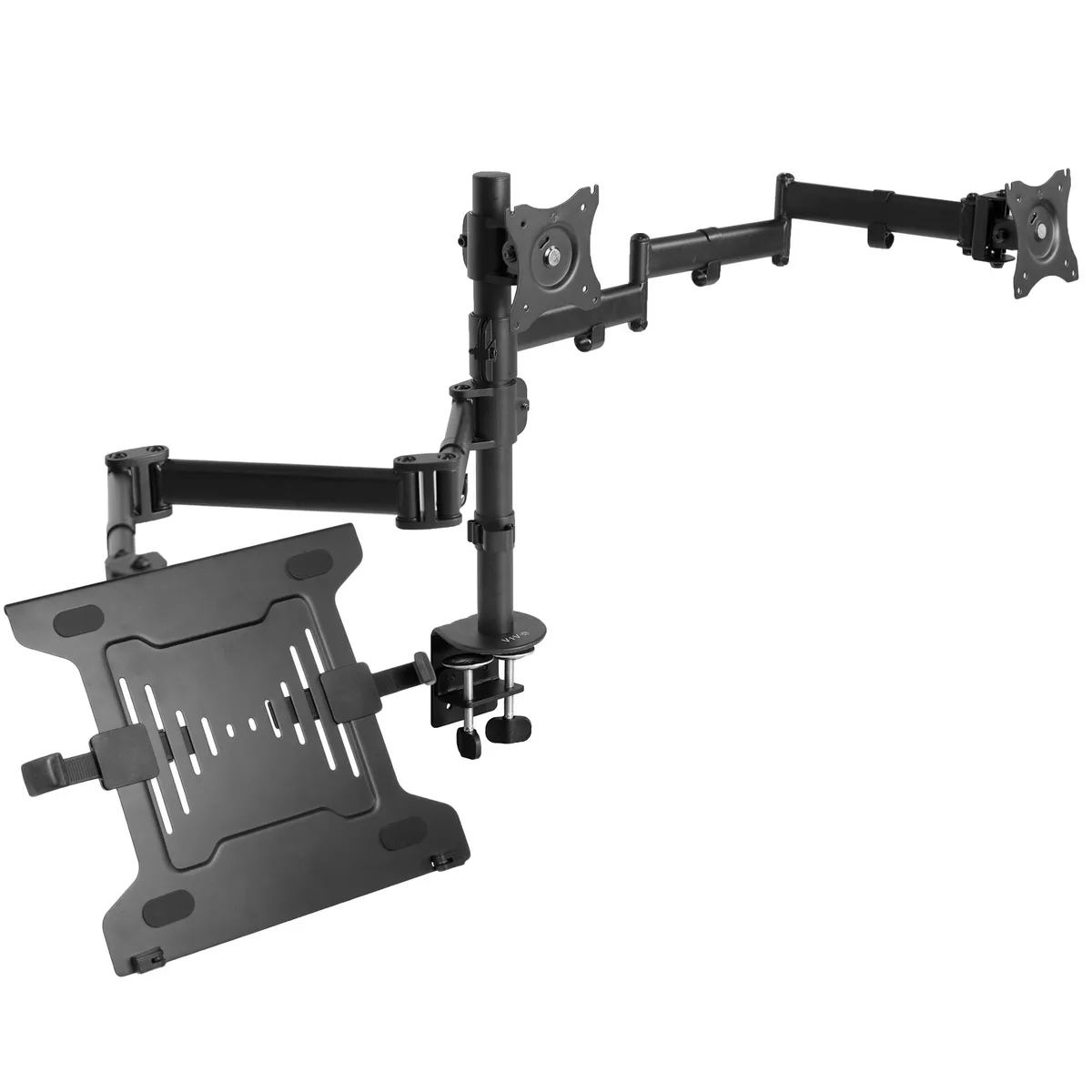 VIVO VIVO Dual 13-27" Monitor Mount with Laptop Holder — product photo