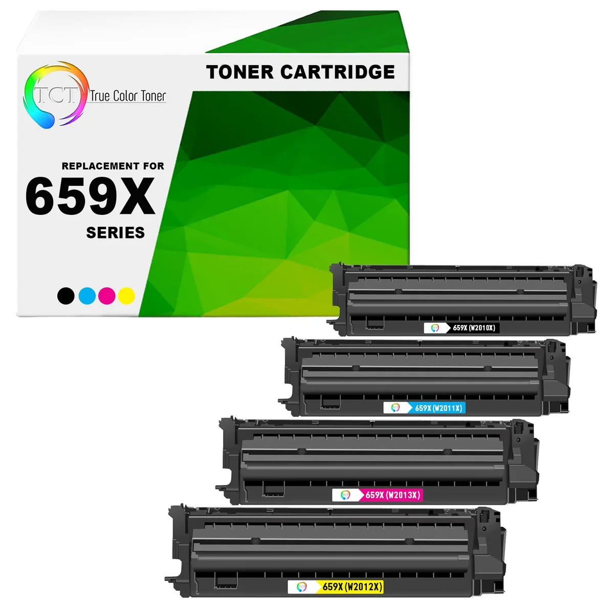 TCT TCT 659X Toner Cartridge 4 Pack High Yield 34000 29000 pages — product photo