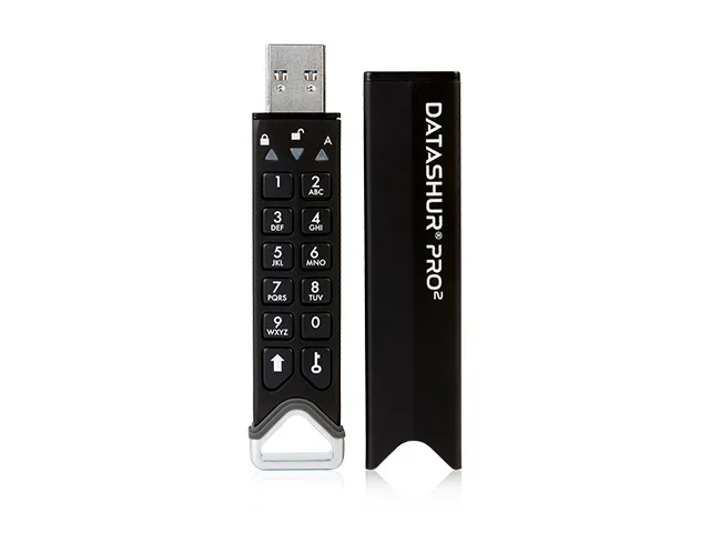 iStorage iStorage datAshur PRO2 64GB USB 3.2 Gen 1 flash drive — product photo