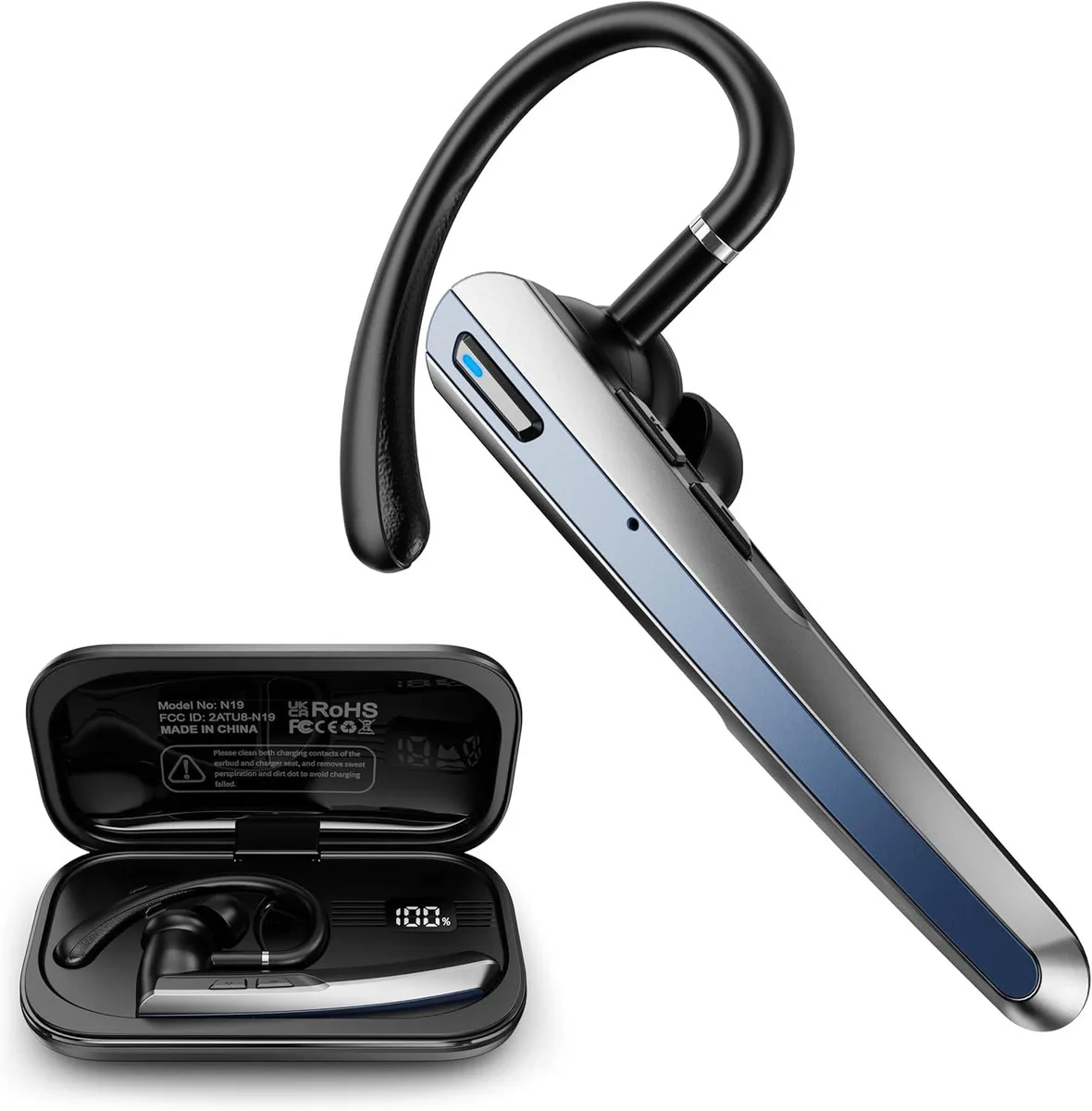 BFKK BFKK Single-Ear Bluetooth Headset N19 5.3 13H/14H — product photo