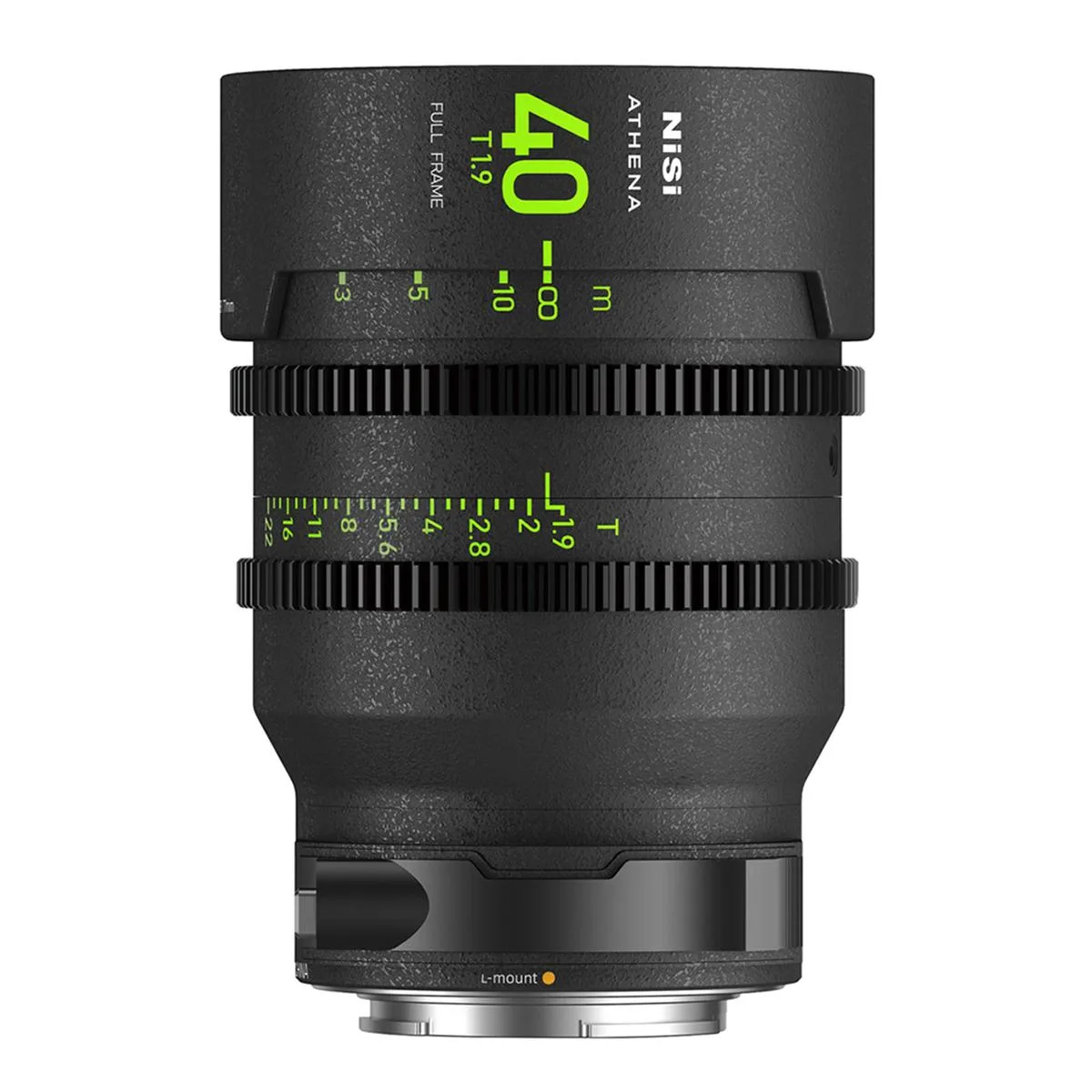 Nisi Nisi Athena Prime 40mm T1.9 Cine Lens Leica L 46mm Image Circle — product photo