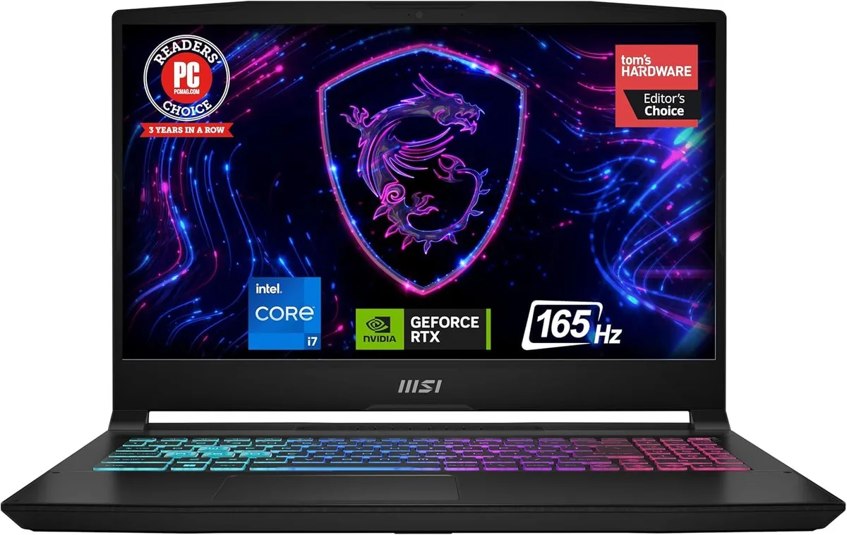 MSI MSI Katana 15 gaming laptop i7-13620H RTX 4070 64GB 1TB — product photo