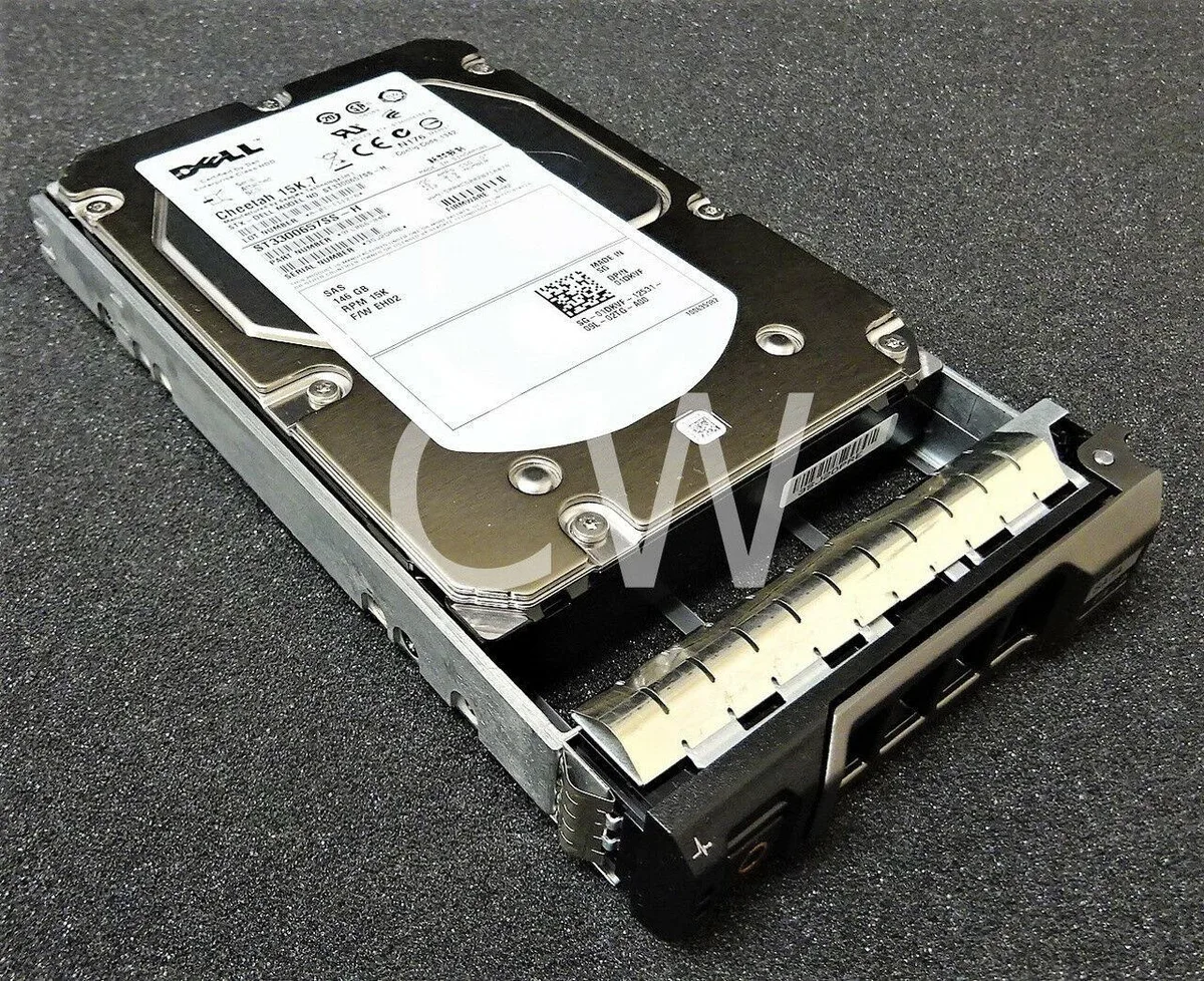 DELL DELL CHEETAH 1DKVF ST3300657SS 146GB 15K RPM 3.5" SAS internal hard drive — product photo