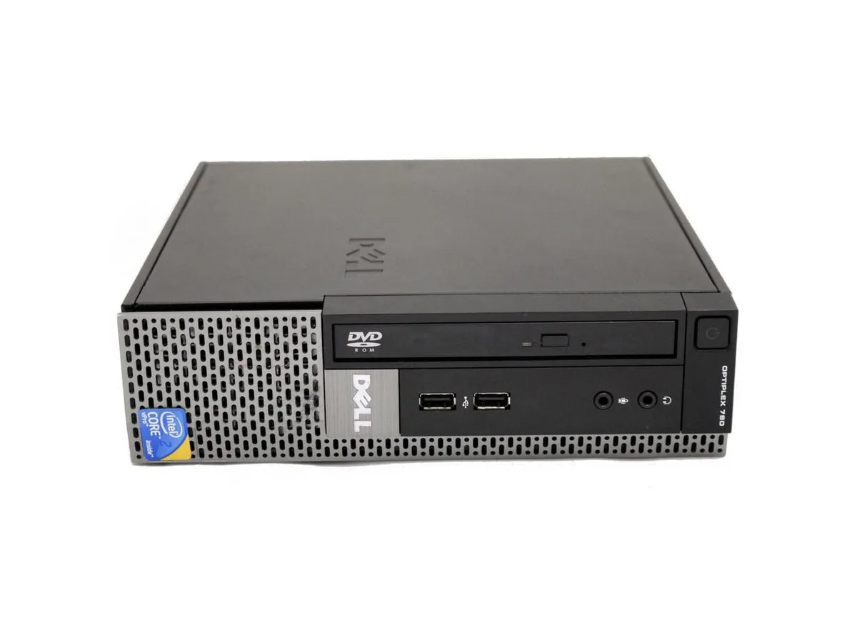 DELL DELL OptiPlex 780 USFF Desktop PC Core 2 Duo E8400 3.0GHz 4GB DDR3 250GB HD — product photo
