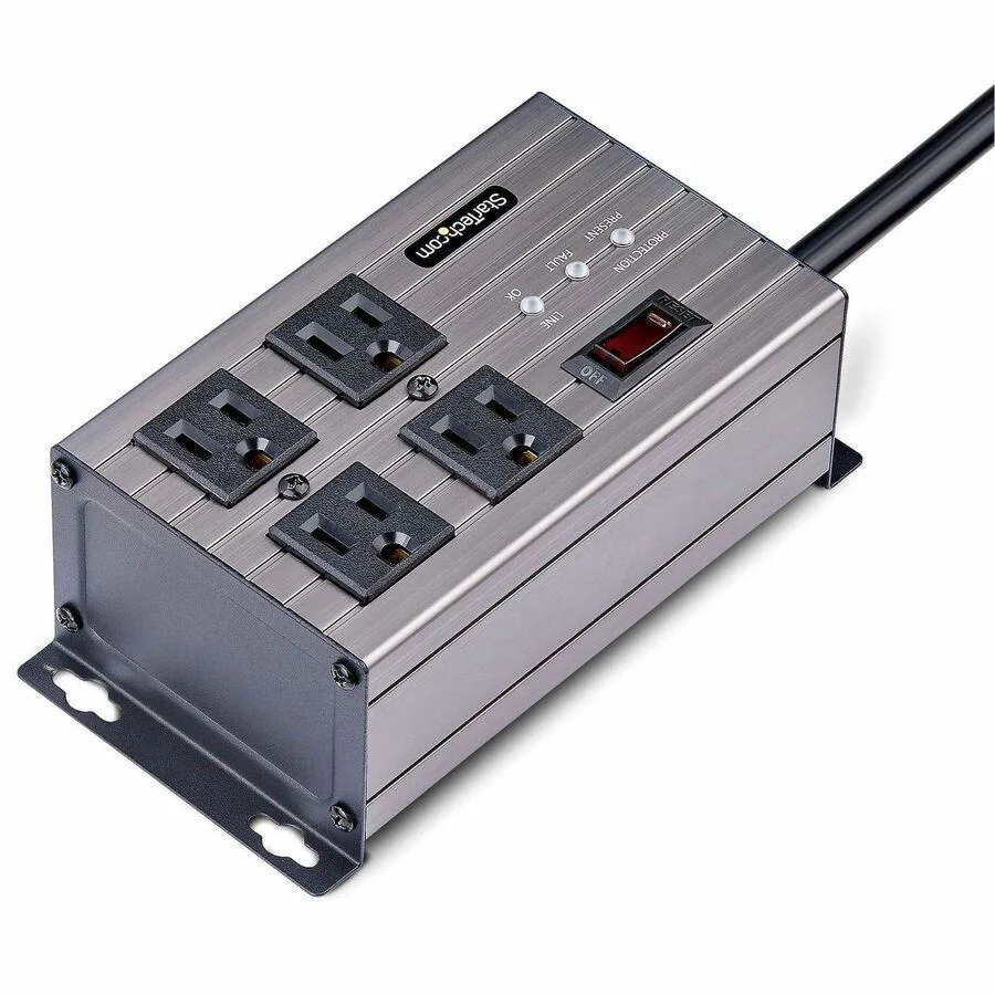 STARTECH STARTECH 4N515S8 4-Outlet Power Strip 125V 15A 8ft — product photo