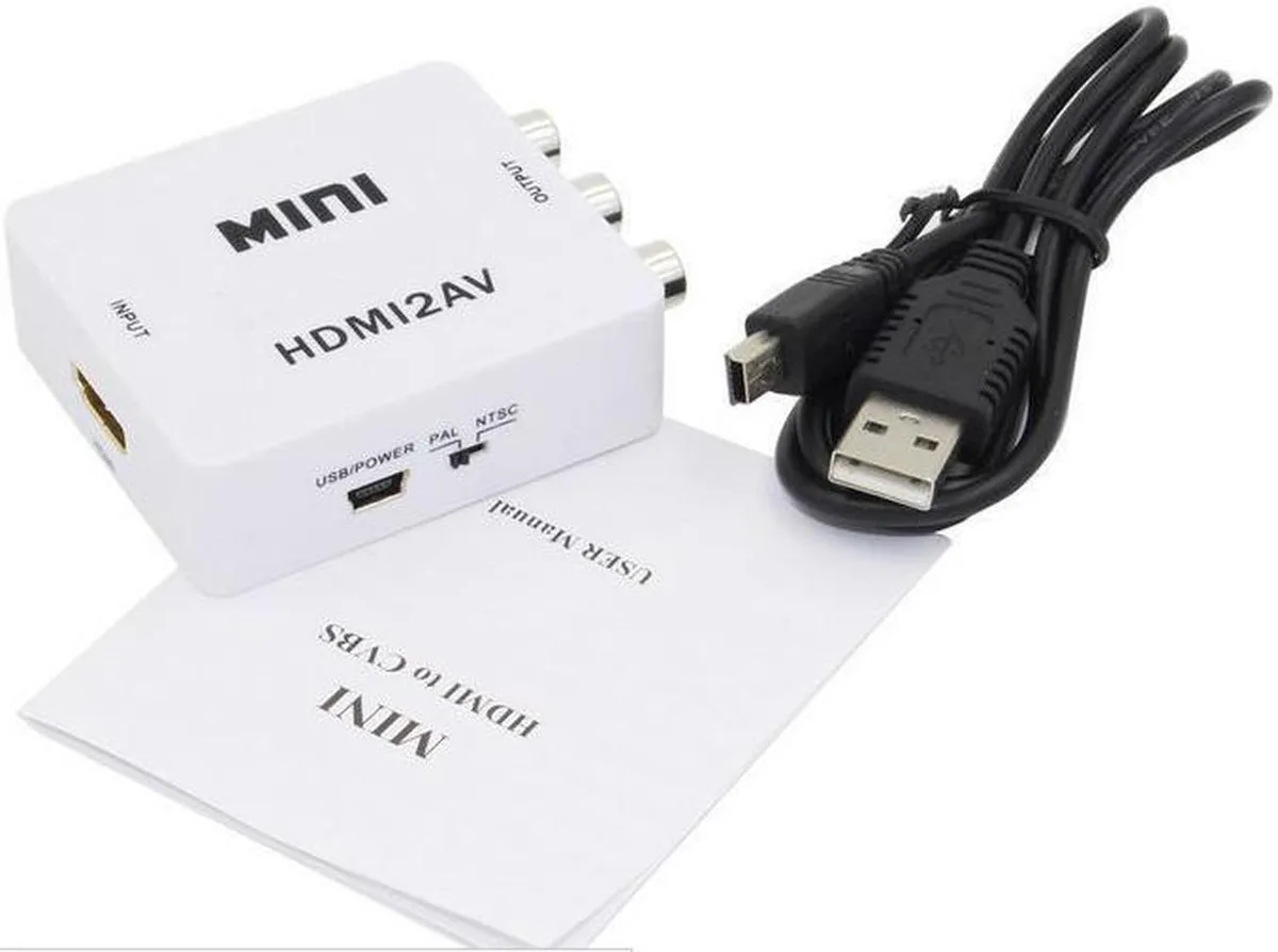 Vszerda Vszerda HDMI to 3RCA CVBS Converter PAL NTSC — product photo