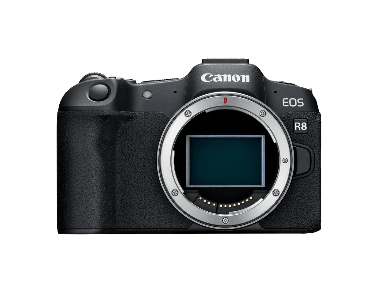 Canon Canon EOS R8 with Cropping Guide Firmware compact mirrorless camera — product photo
