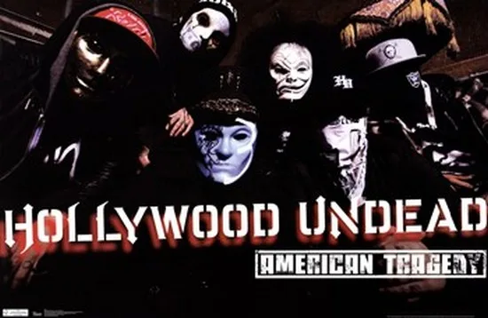 Hollywood Undead American Tragedy poster print 36 by 24 inches