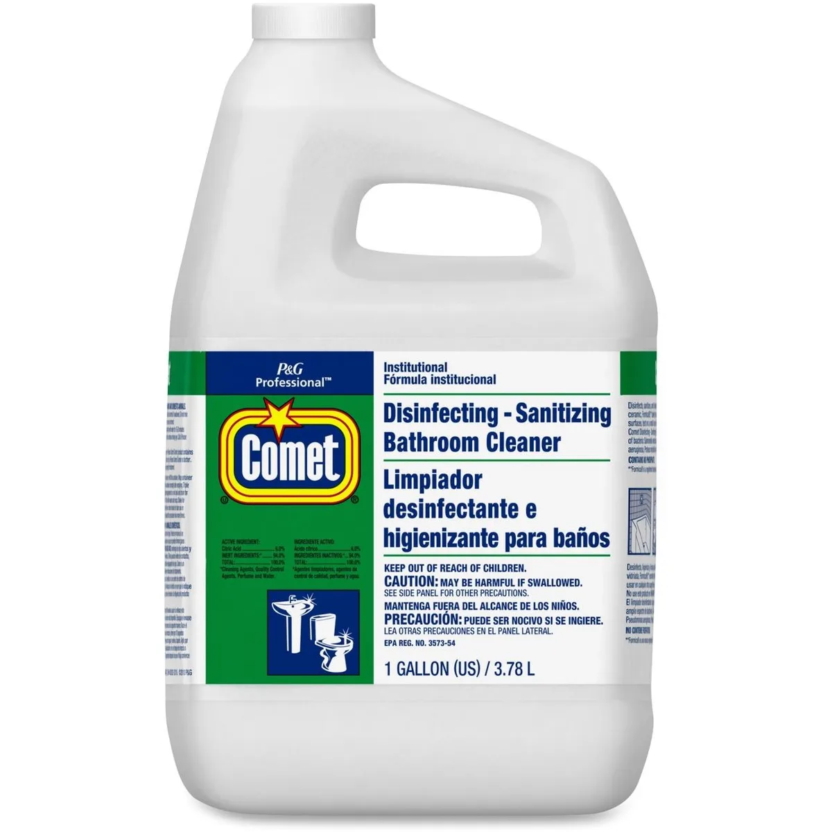 Procter & Gamble Procter & Gamble 22570CT Comet Disinfecting Bathroom Cleaner 3 / Carton — product photo