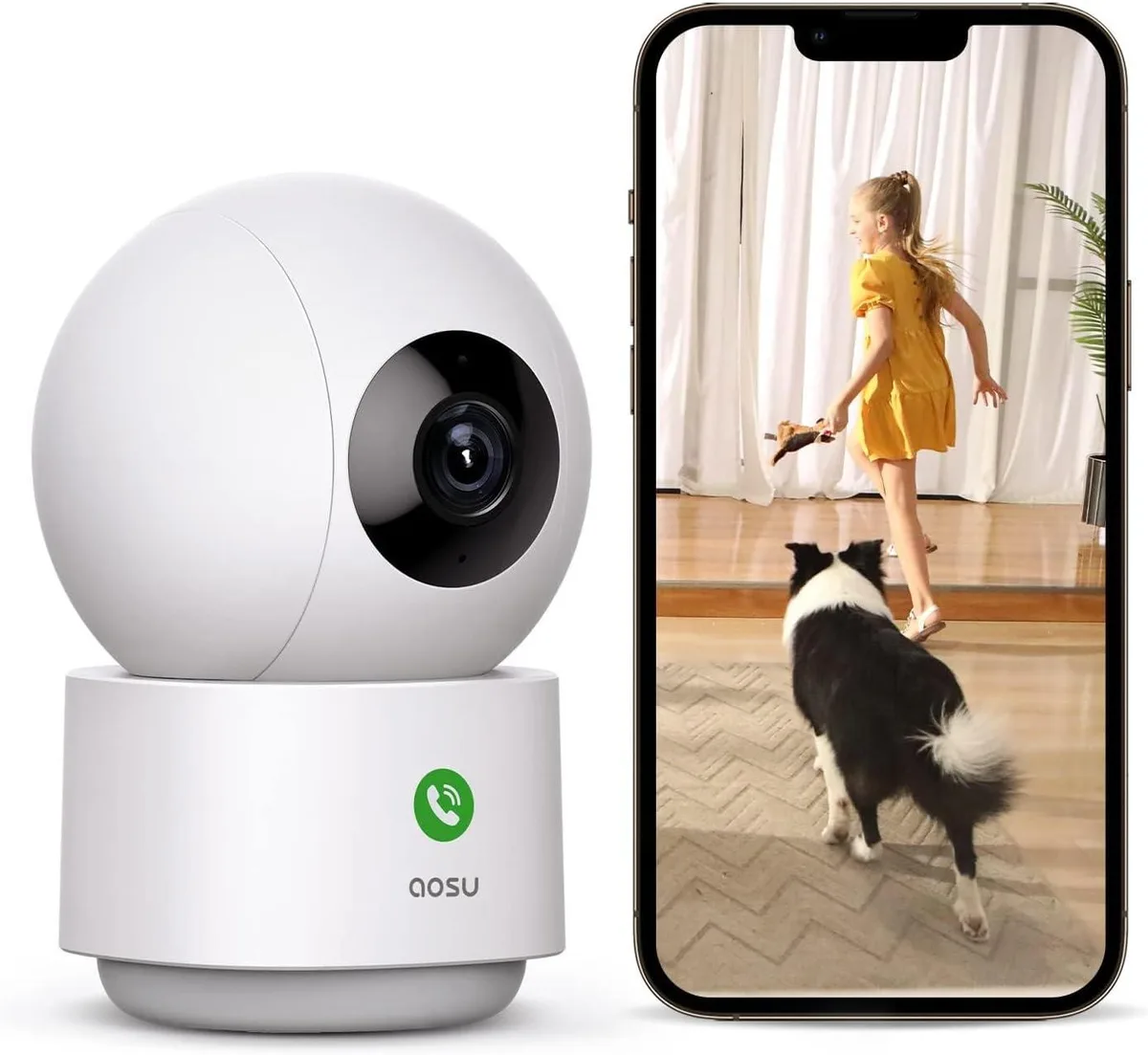 TAURKENAM TAURKENAM 2K 360° Indoor Security Camera Home Safety — product photo