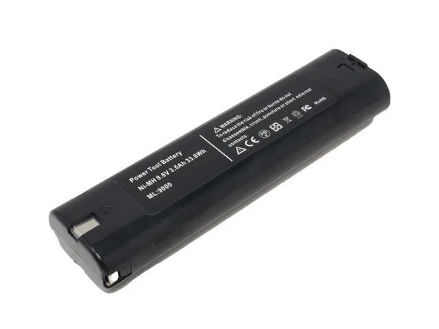 DUSLAN DUSLAN 9.6V 3500mAh NiMH Rectangle Standard Battery — product photo