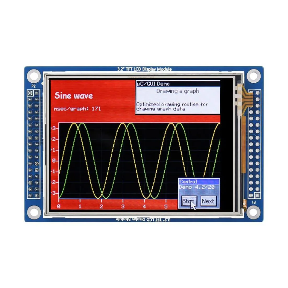 LORDWORLD LORDWORLD 3.2 Inch 320x240 LCD Touch Panel ILI9341 XPT2046 development board — product photo