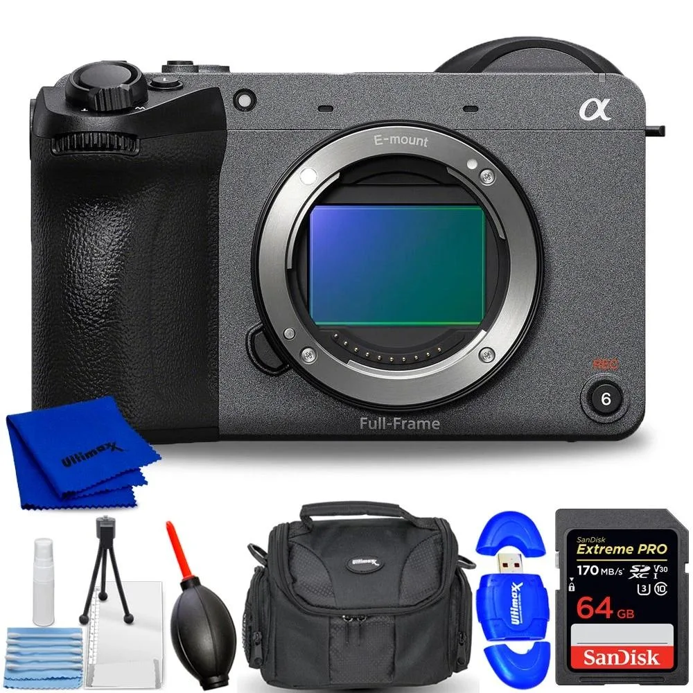 Sony Sony FX2 ILME-FX2B Digital Cinema Camera 33MP 4K 60fps 7PC Accessory Bundle — product photo