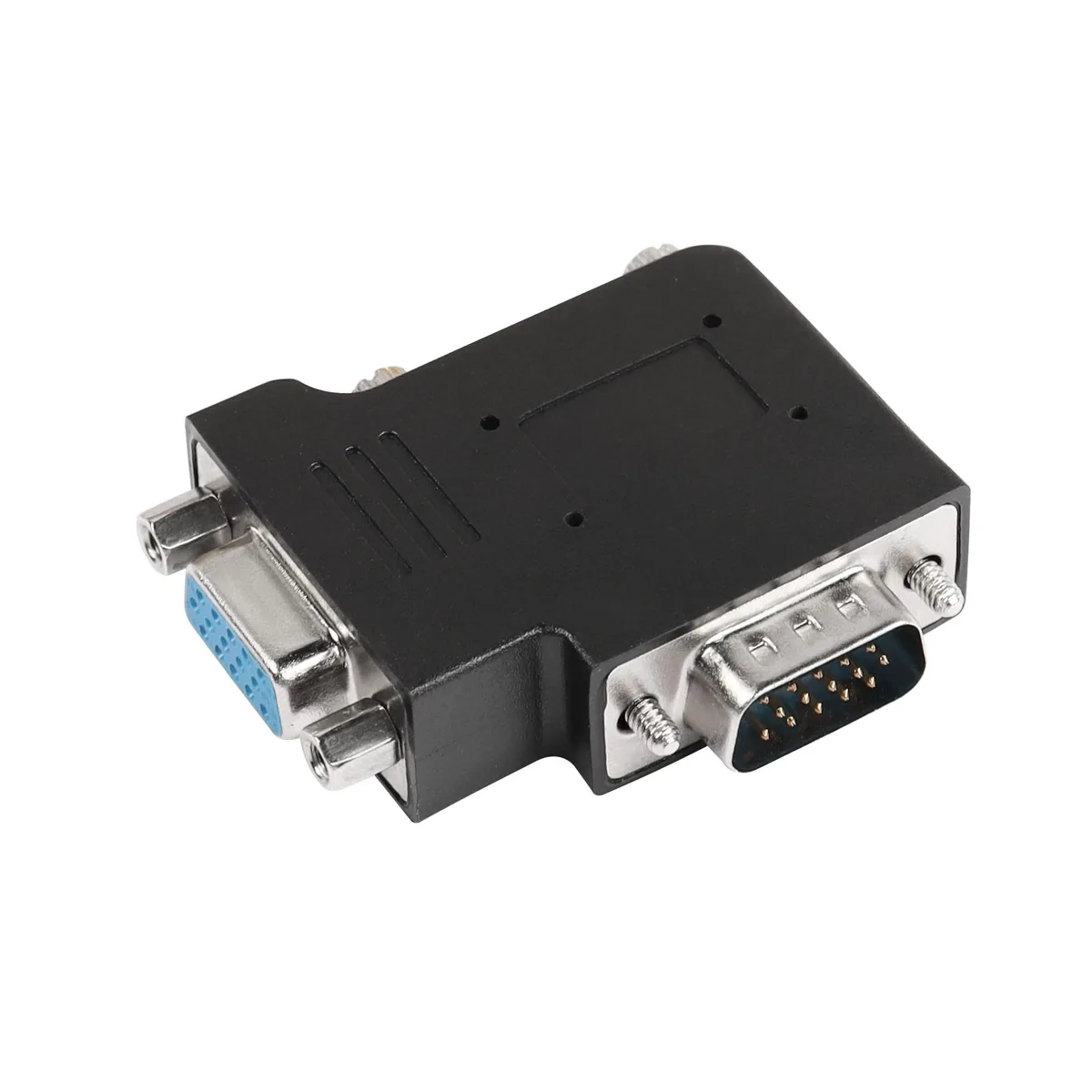 Vszerda Vszerda VGA male to female 90° left-bend adapter 50×45×9 mm — product photo