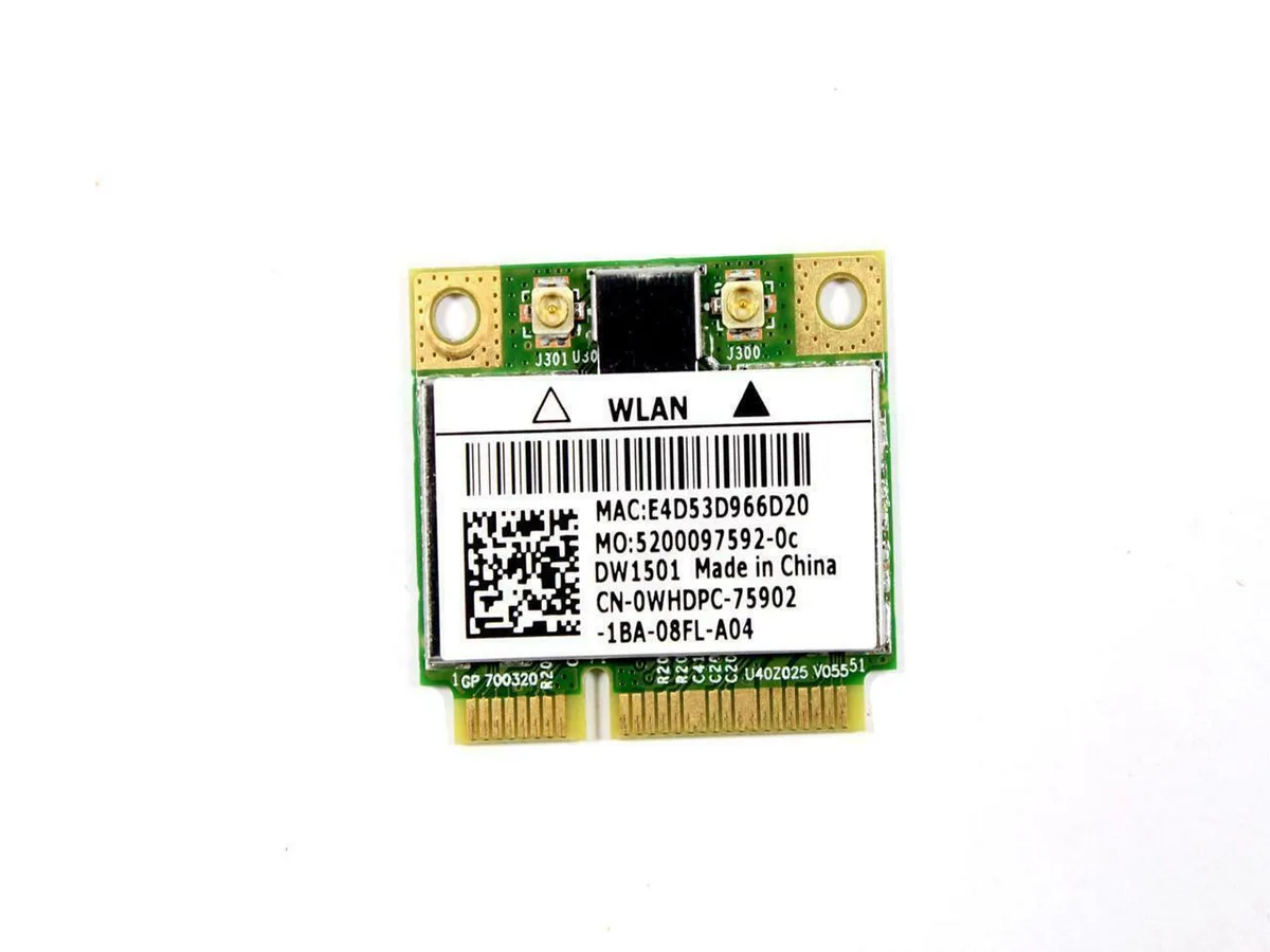 DELL DELL BCM94313HMG2L DW1501 Mini PCIe Wi-Fi adapter 802.11n — product photo
