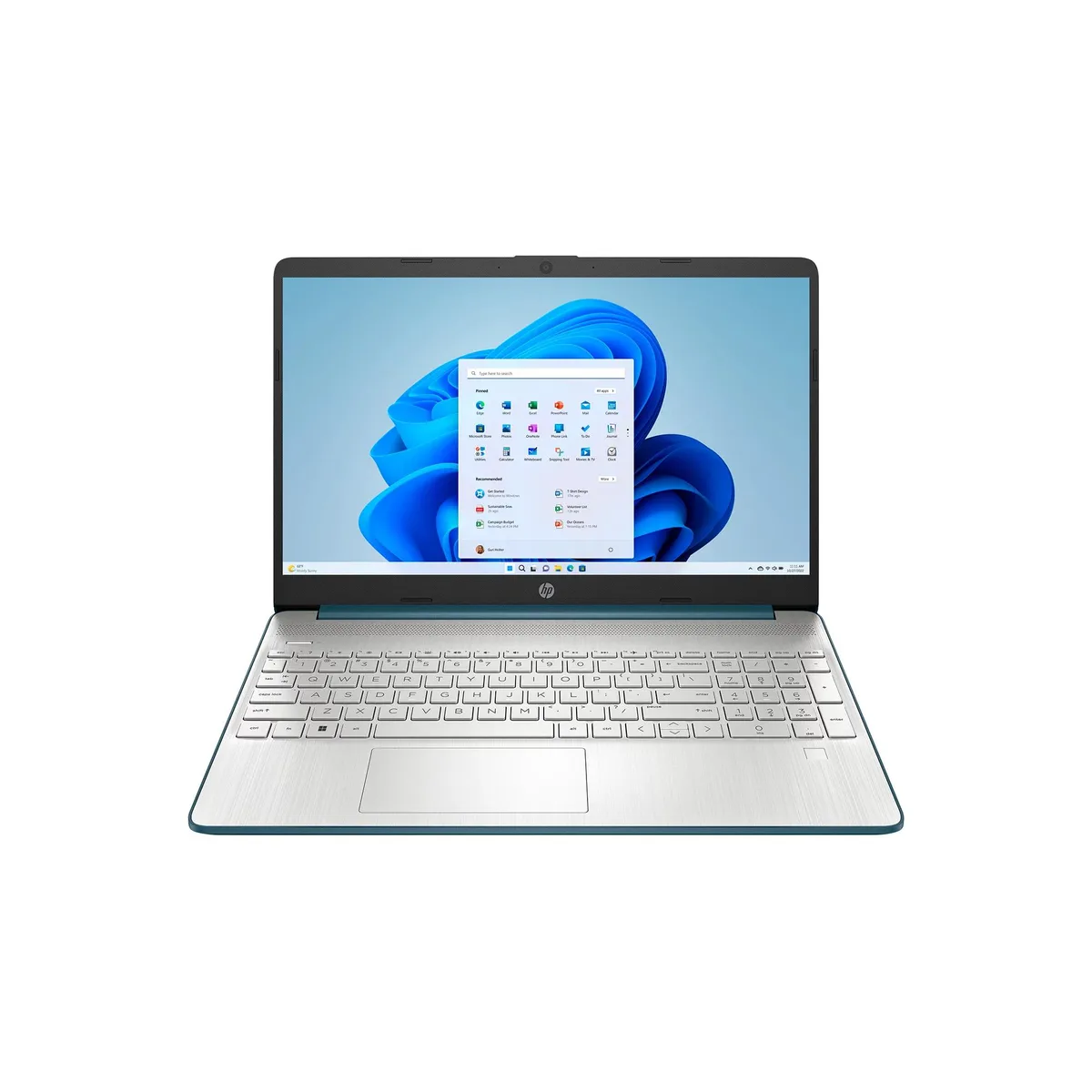 HP HP 15-dy2762wm 15.6 laptop i7-1165G7 16GB 512GB Spruce Blue — product photo