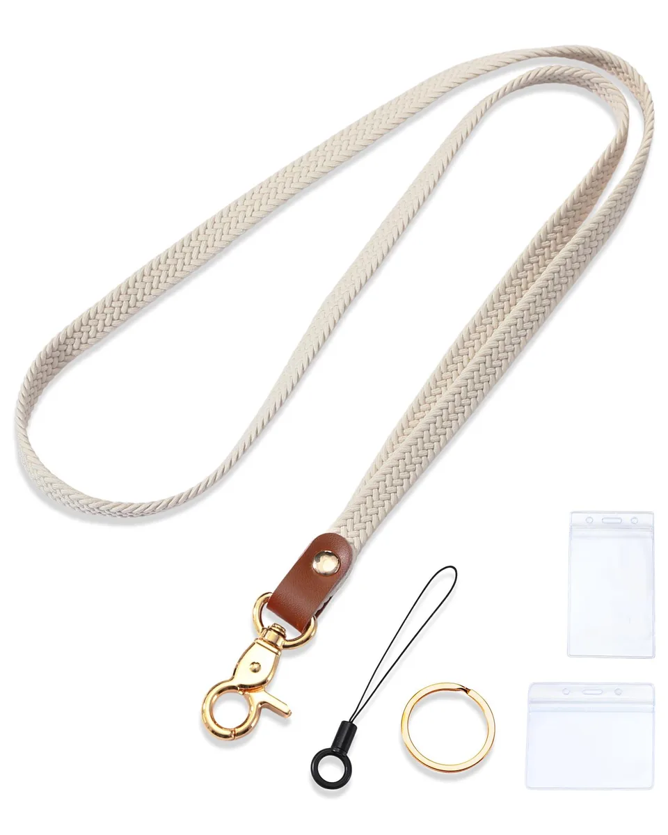  Gilprop AYO-Gilprop-3232 wallet lanyard beige 18" x .4 — product photo