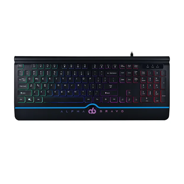 Veho Ltd Veho Ltd VAB-301-GK1-US Alpha Bravo GK1 USB Gaming Keyboard 104-key US Layout — product photo