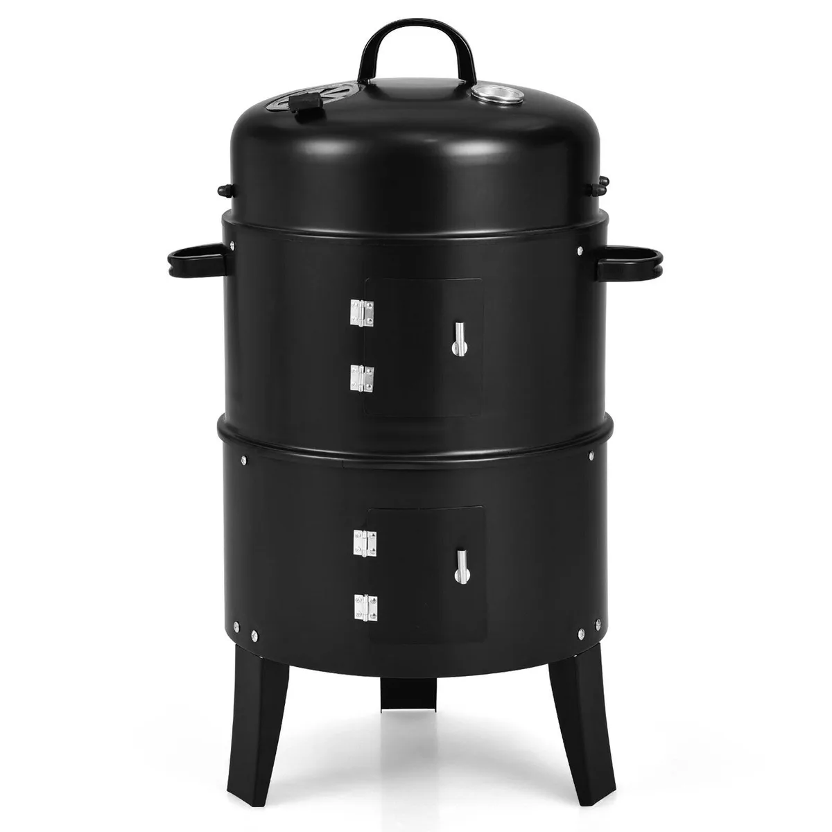 SlickBlue SlickBlue 3-in-1 Charcoal BBQ Grill Cambo with Thermometer — product photo