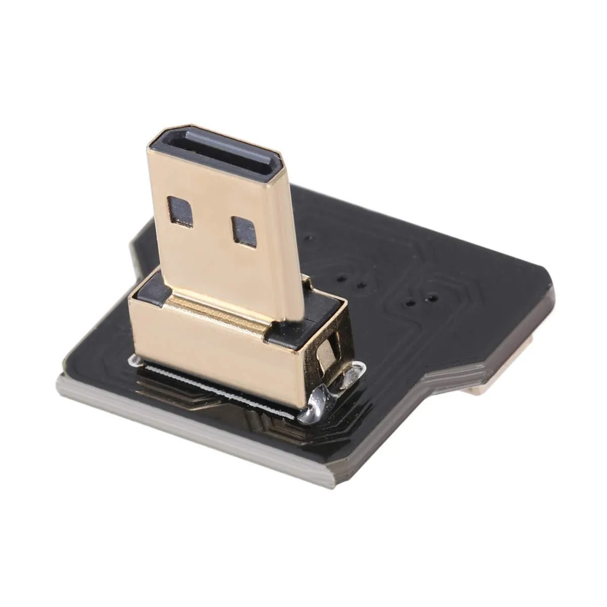LORDWORLD LORDWORLD Micro HDMI Type D Male Down Angled 90 Degree — product photo