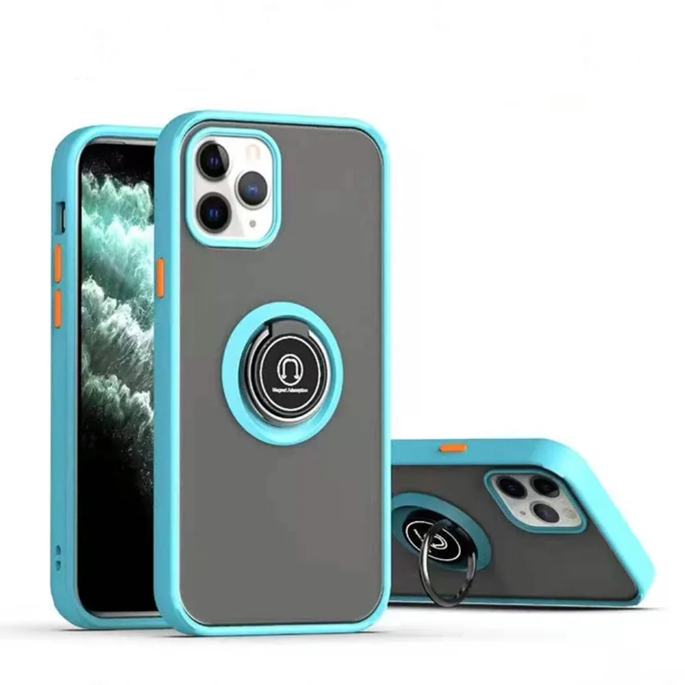 Ice Ice Case iPhone 13 Pro 6.1 Sky Blue Magnetic Ring Kickstand 360 — product photo