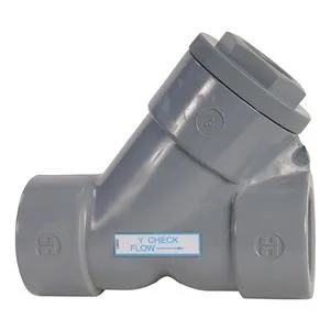 HAYWARD POOL PRODUCTS INC HAYWARD POOL PRODUCTS INC YC10100S 1" Socket PVC Y Check Valve trap — product photo