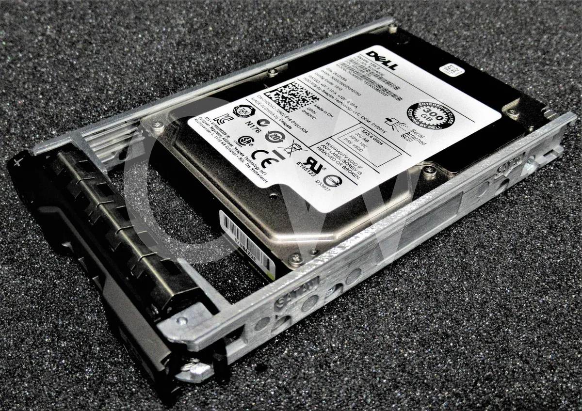 DELL DELL ST9300653SS 300GB 15000RPM SAS 64MB 2.5" internal hard drive with caddy — product photo