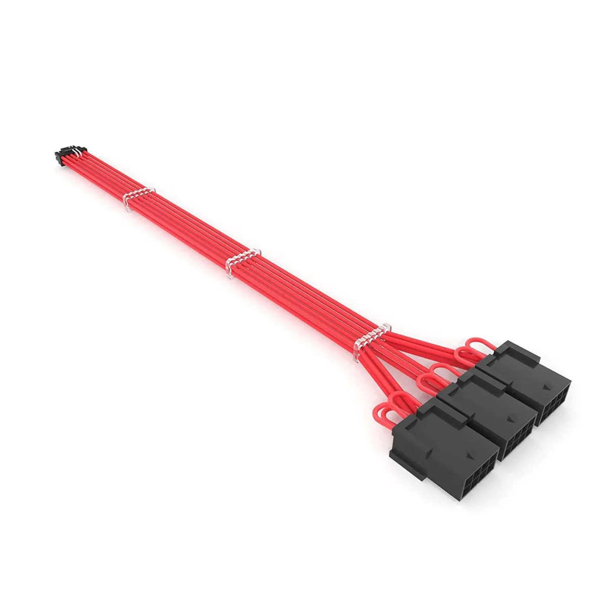 BUCIER BUCIER 12+4 Pin GPU Extension Cable 30cm 16AWG Red — product photo
