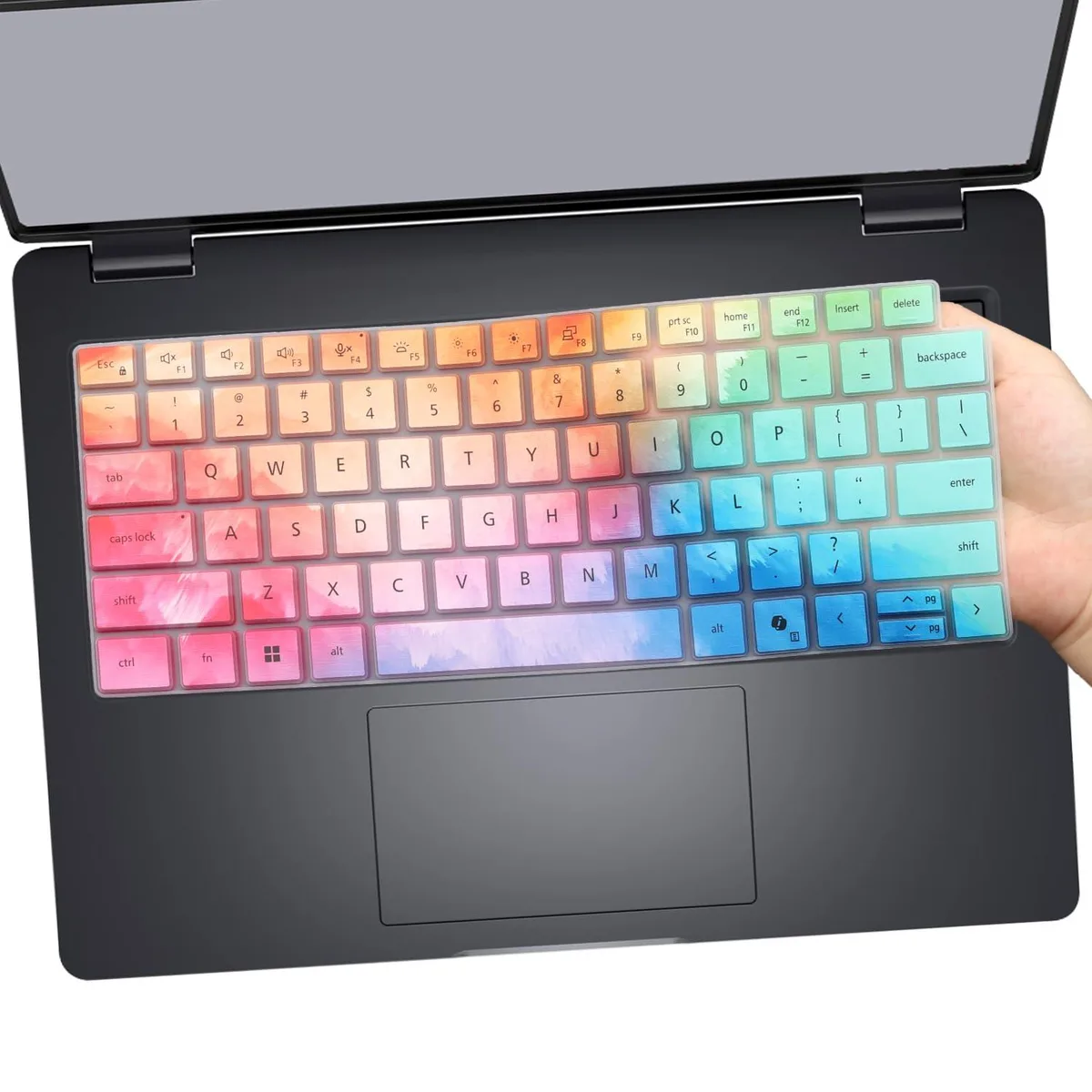 i-Tensodo Keyboard Cover for Dell Pro 14/Plus/Max 14" 2025-2026 US Colorful — product photo