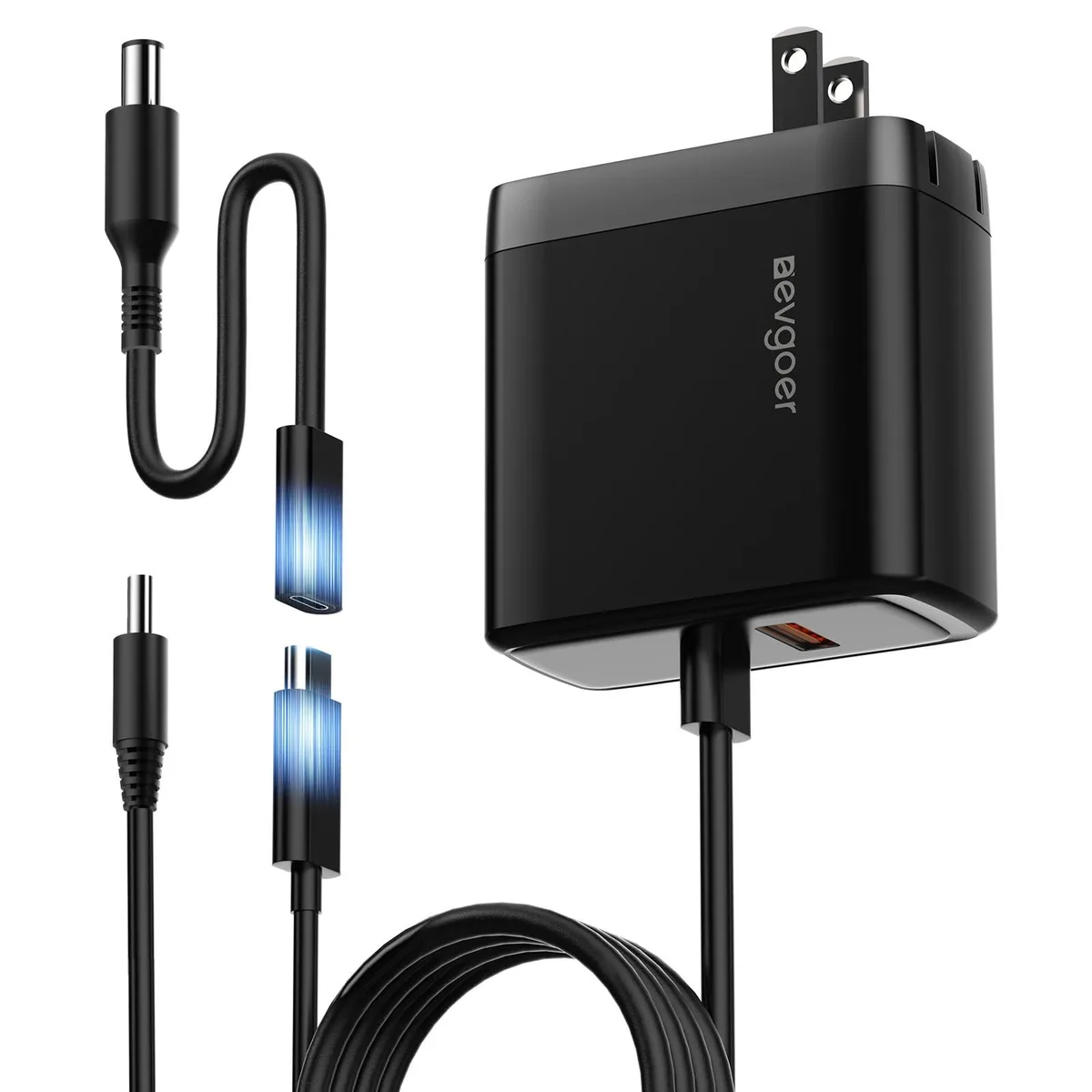  Dell 65W 2-in-1 USB-C Charger 4.5/7.5mm tips — product photo