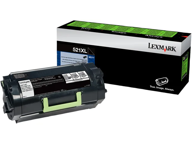 Lexmark Lexmark 52D1X0L Black Toner Cartridge 45000 Pages — product photo
