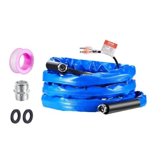 VEVOR VEVOR Heated Water Hose 15 ft -45°F 96 W Corrugated 5/8" I.D — product photo