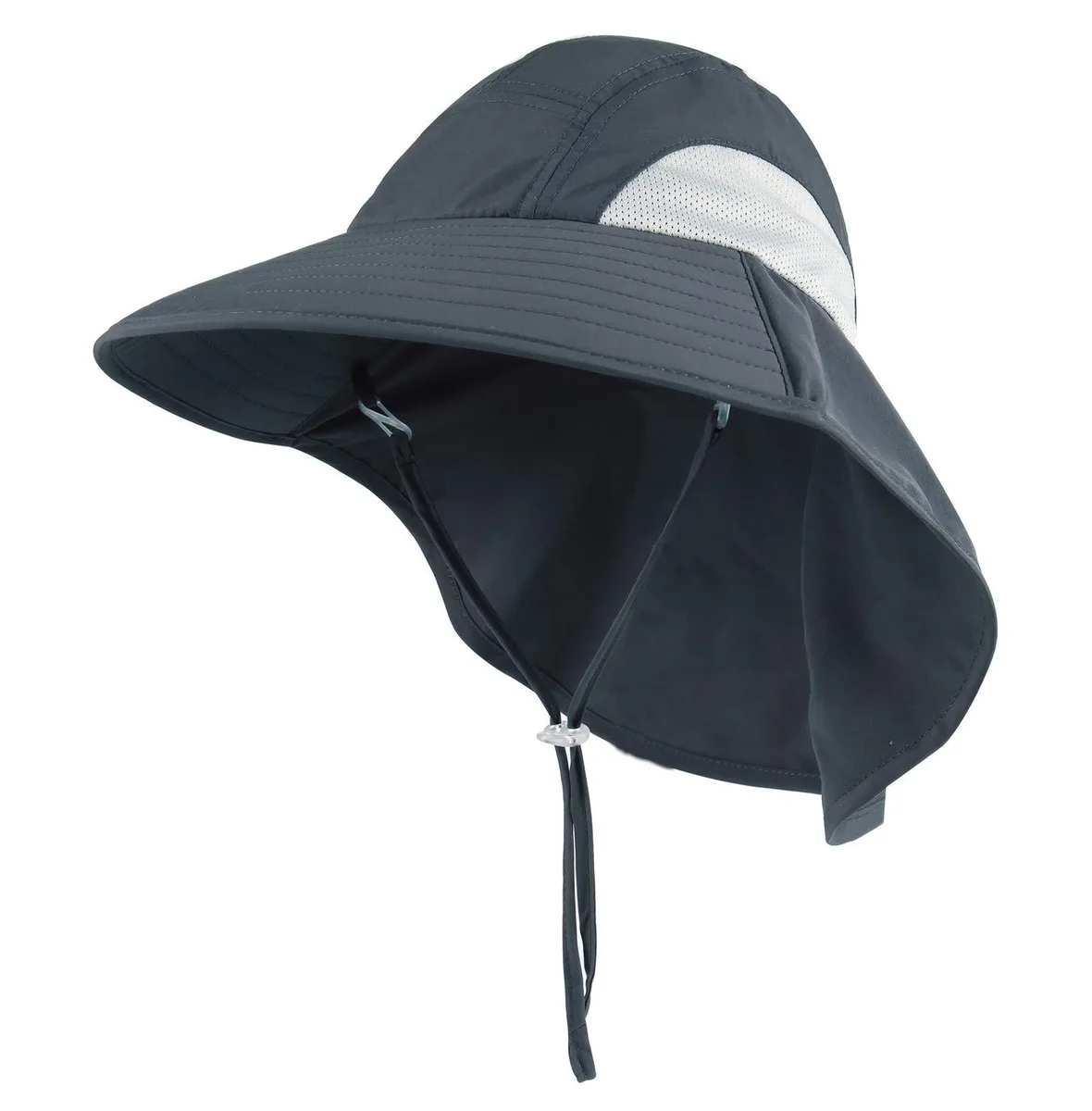 F0231-DG Kids UPF 50+ Sun Hat 52-55cm Dark Grey — product photo