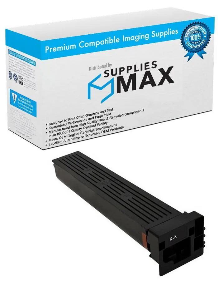 SuppliesMax SuppliesMax KNMA9K8130 Black Toner Cartridge 48000 Pages — product photo